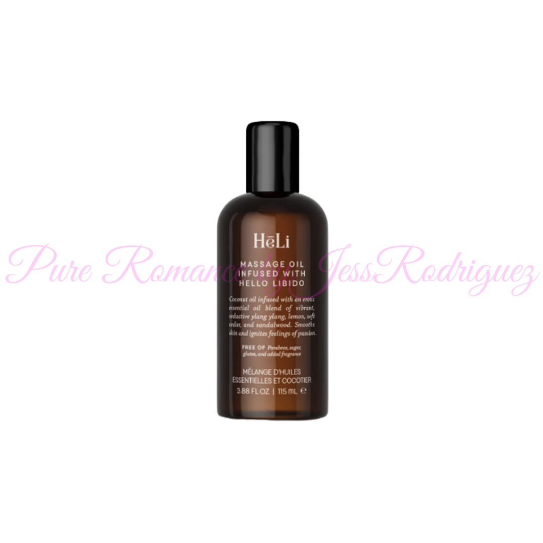 Heli Massage Oil Infused With Hello Libido Aceite Con Libido Pure