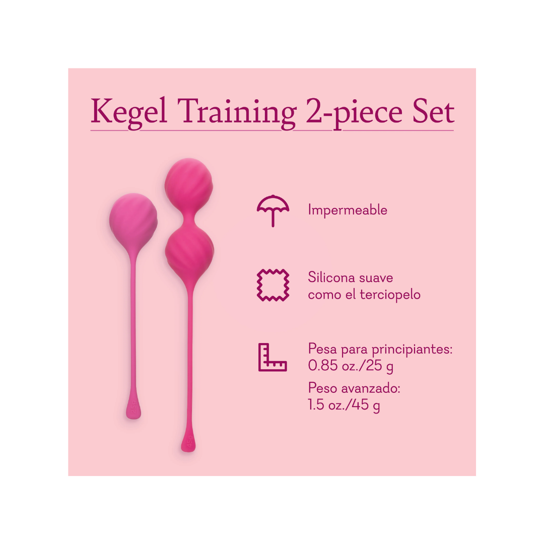 Juego de entrenamiento Kegel de 2 piezas