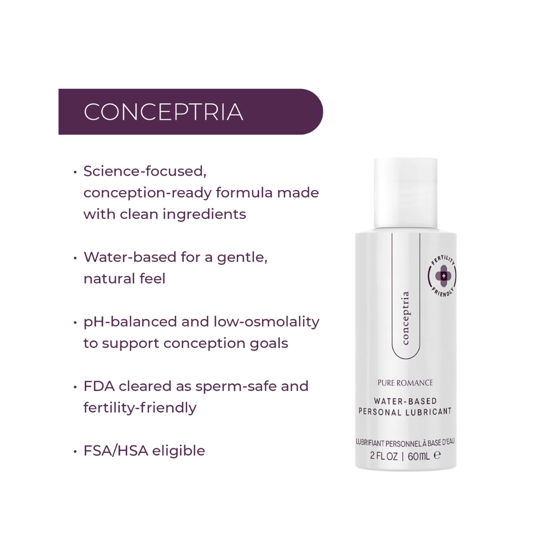 Conceptria - Lubricante favorable a la fertilidad
