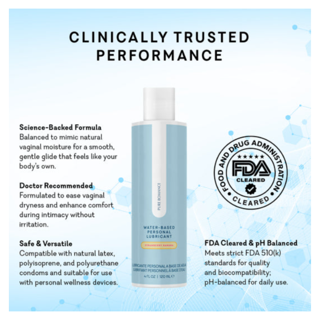 Water-Based Lubricant - Strawberry Banana