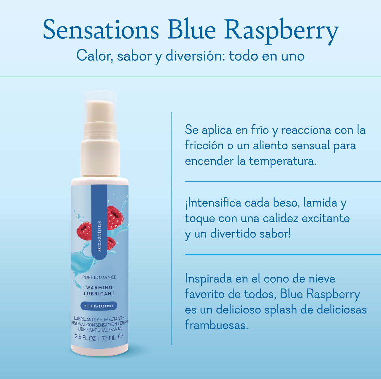 Sensations - Blue Raspberry (Frambuesa Azul)