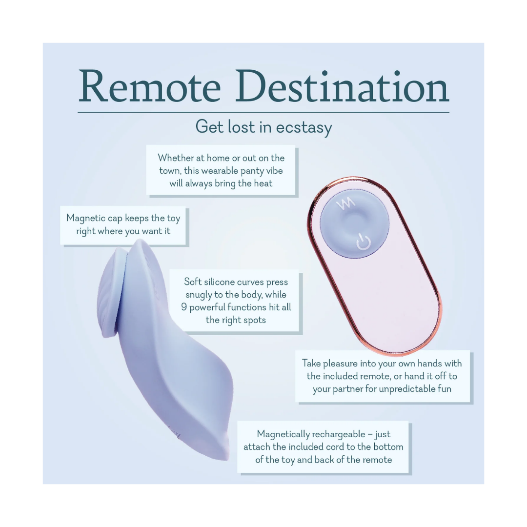 Remote Destination (Vibrador Magnetico de Panty)