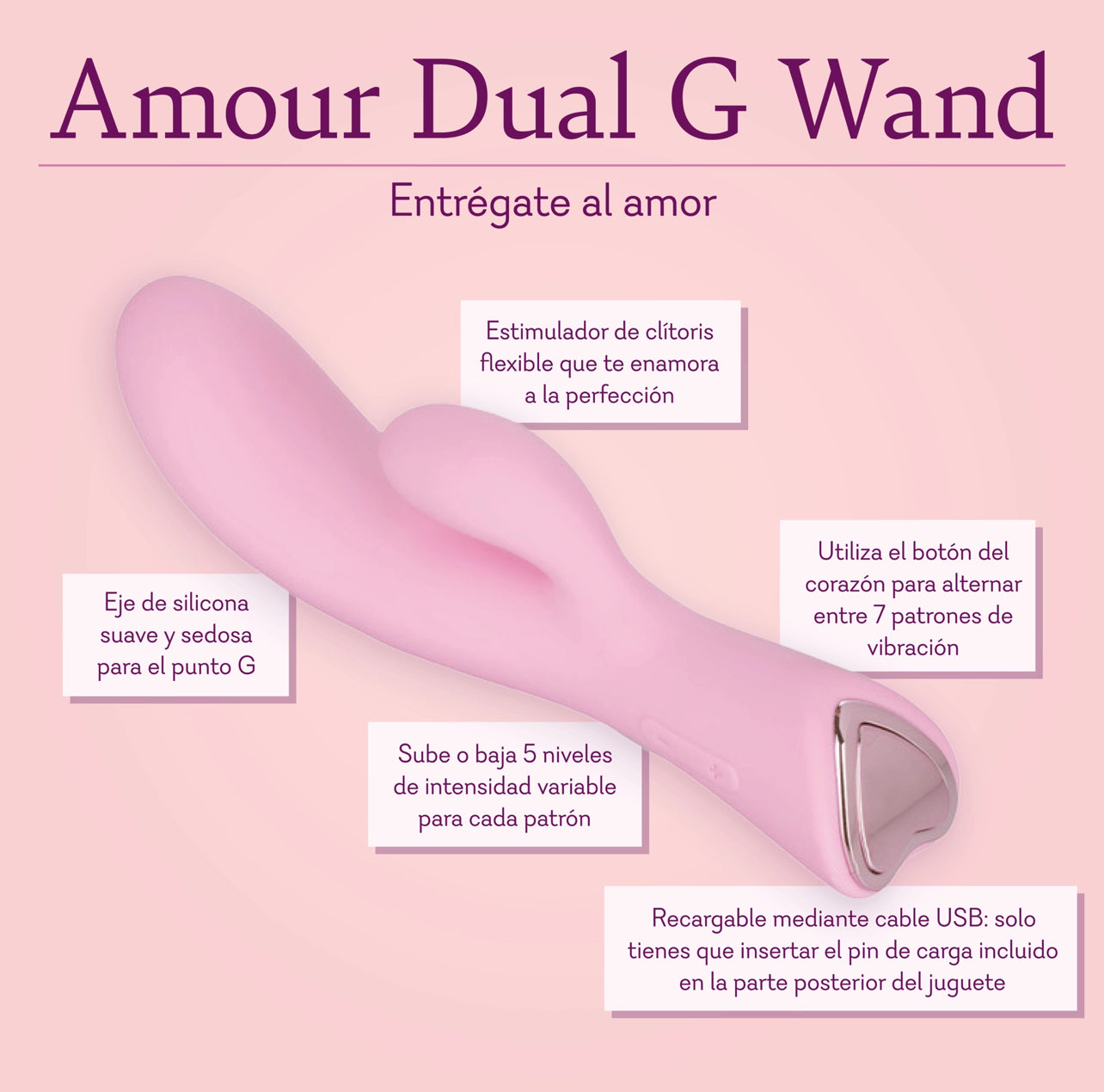 Varita Jopen Amour Dual G